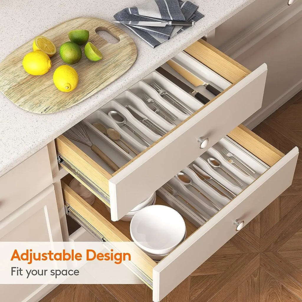 Organisateur Tiroir Couverts Extensible — Cuisine