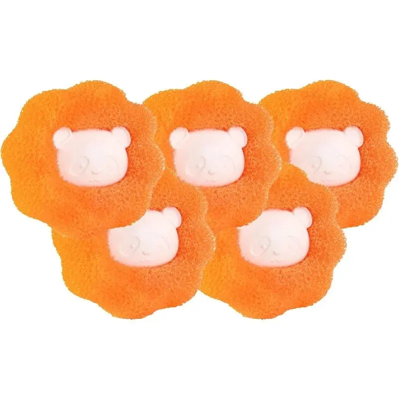 Boules attrape-poils machine à laver — Réutilisables, anti-peluches