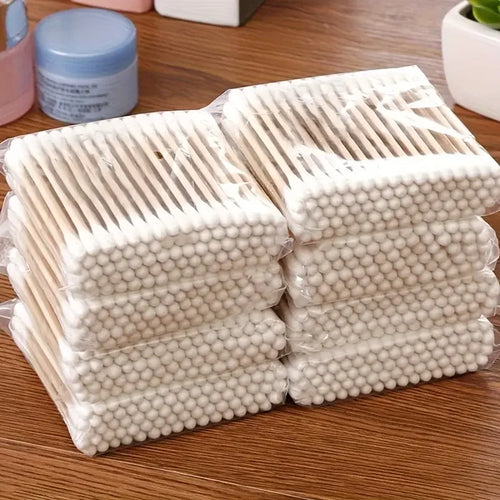 Cotons-tiges bambou biodégradables — Lot de 500