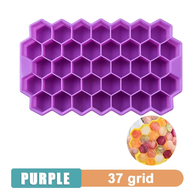 Moule à glaçons géant silicone — Grandes formes carrées