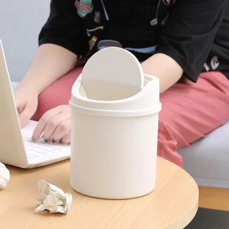 Corbeille de Bureau Swing Lid Coloris Neutres