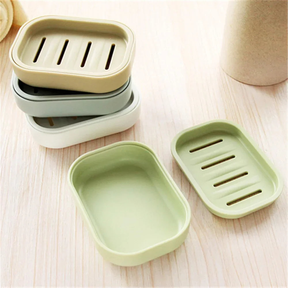 Porte-Savon Plastique — Drainage, Rangement Salle de Bain