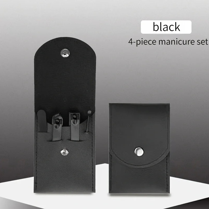 Kit Manucure & Pédicure Professionnel – Noir