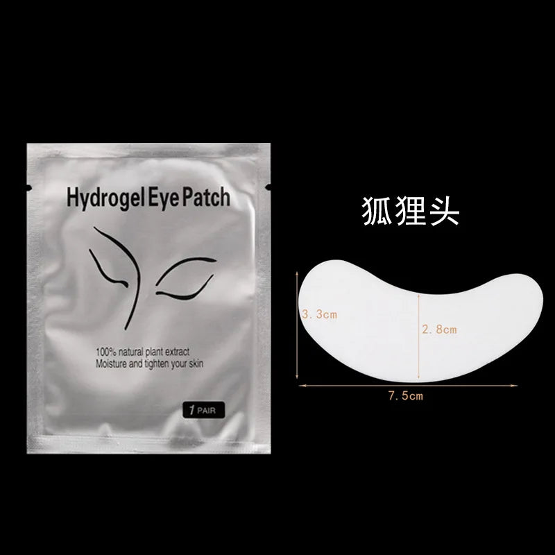 Patchs Yeux Hydrogel — Anti-Cernes & Éclat, Lot 50 Paires