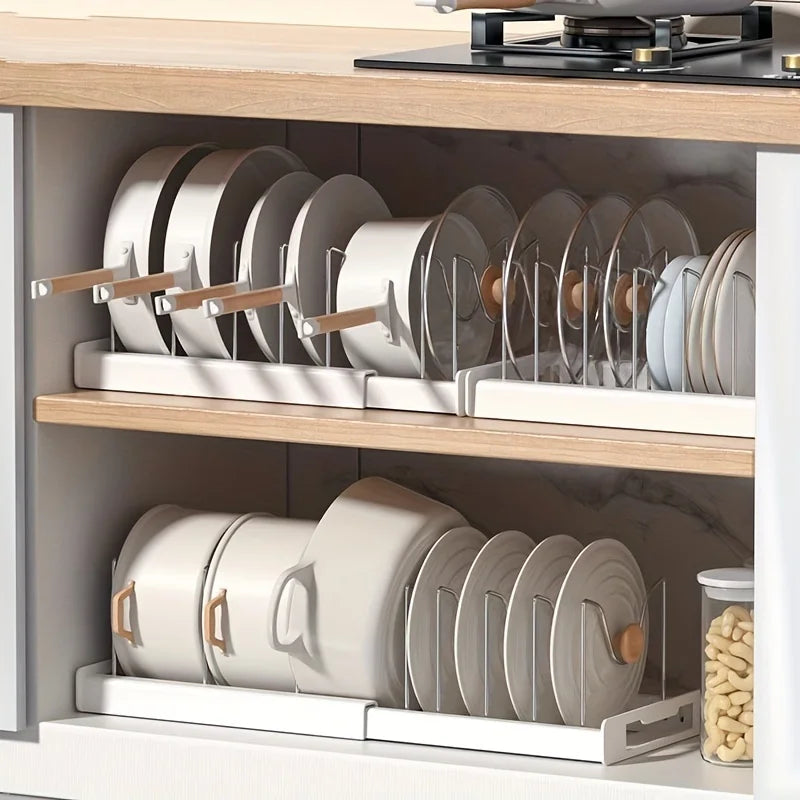 Range-Casseroles Extensible Placard Cuisine