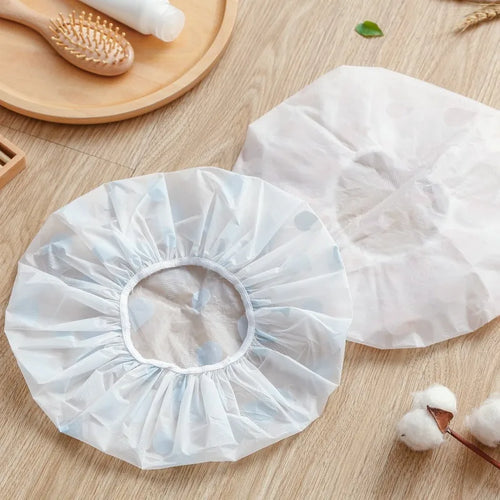 Bonnet de Douche Réutilisable — Imperméable, Taille Universelle
