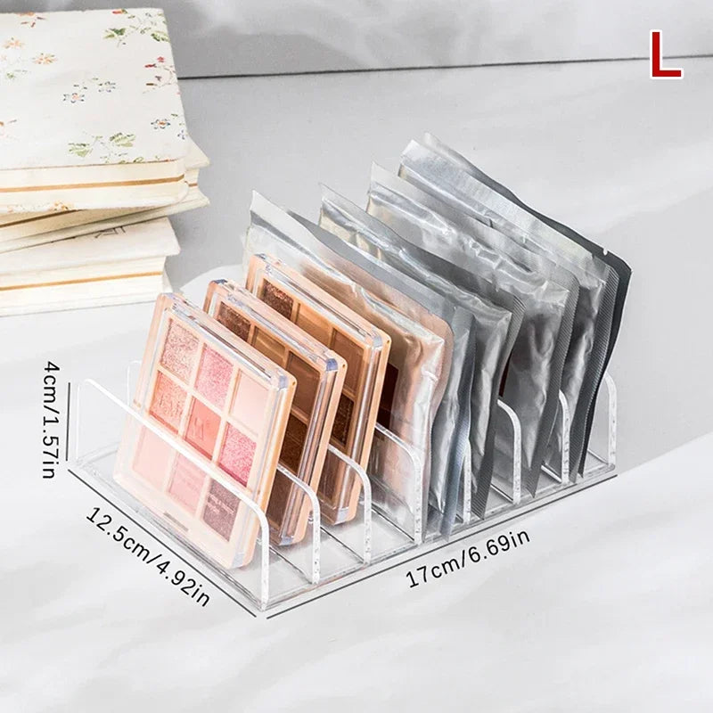 Organisateur Maquillage 7 Compartiments — Présentoir Transparent