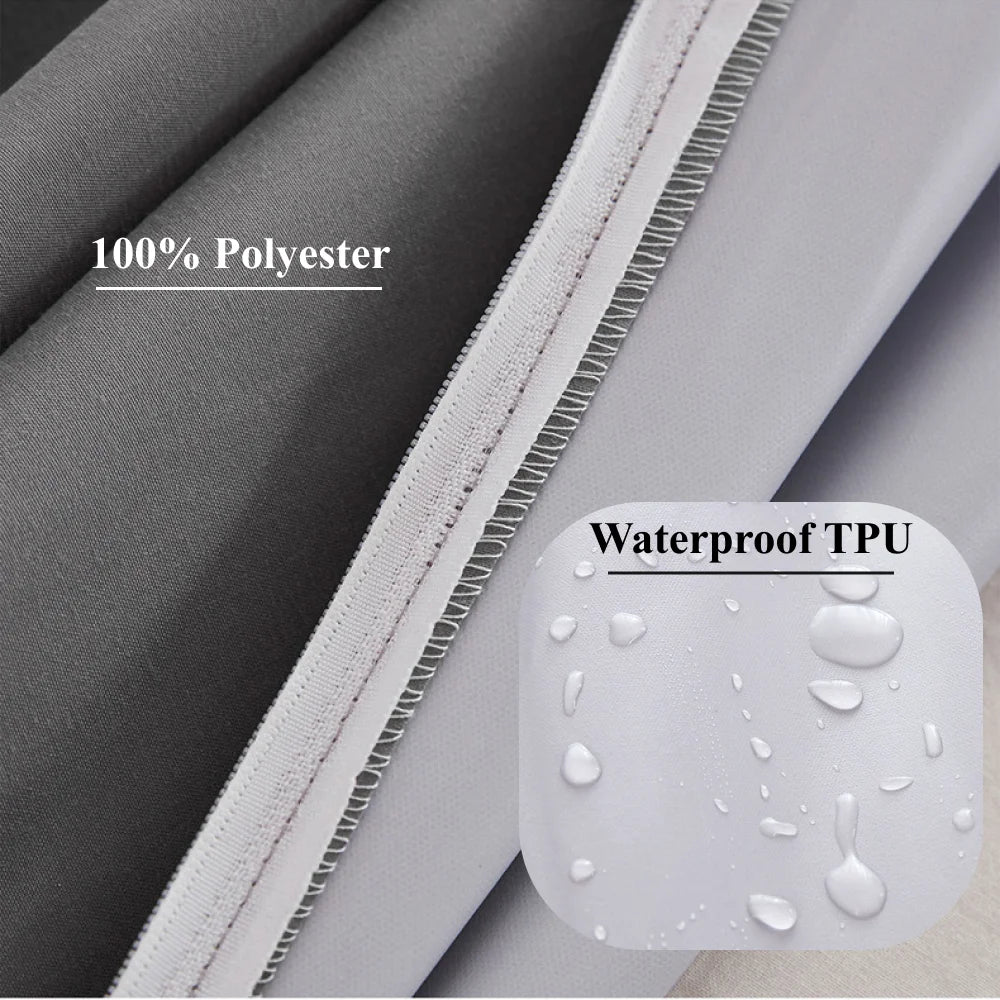 Protège-Matelas 6 Faces Fermeture Éclair — Anti-Acariens
