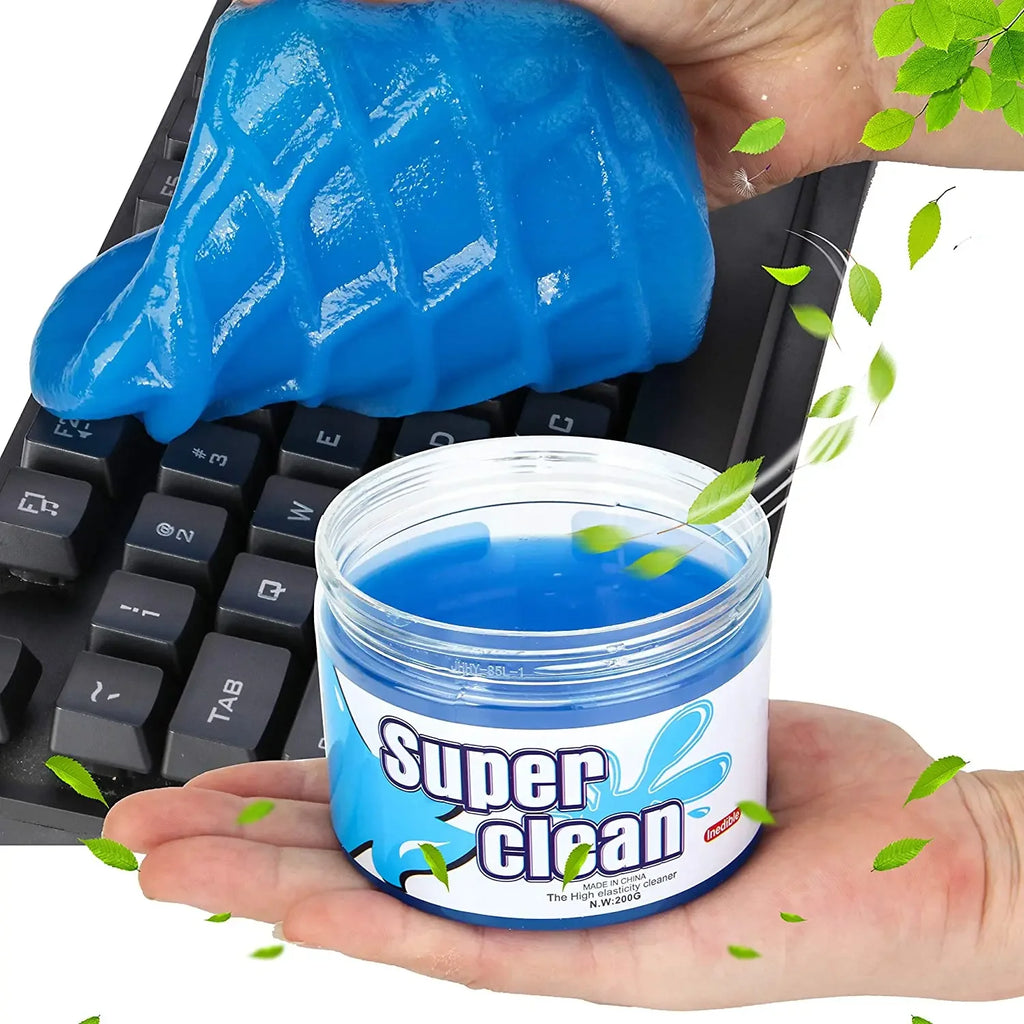 Gel Nettoyant Tableau de Bord — Anti-poussière Multi-surfaces