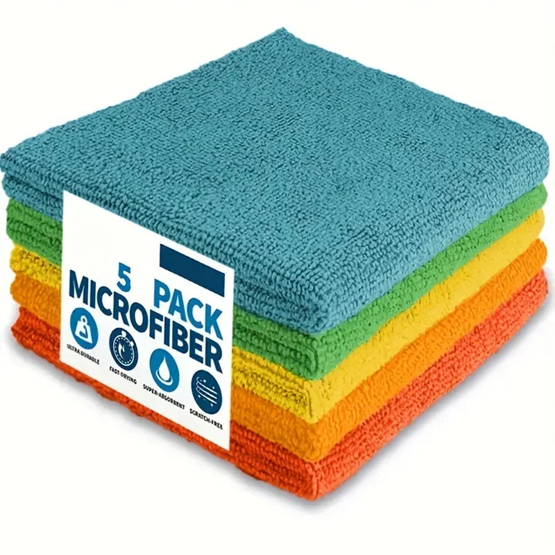 Chiffons microfibre multi-usages — Cuisine, salle de bain & surfaces délicates