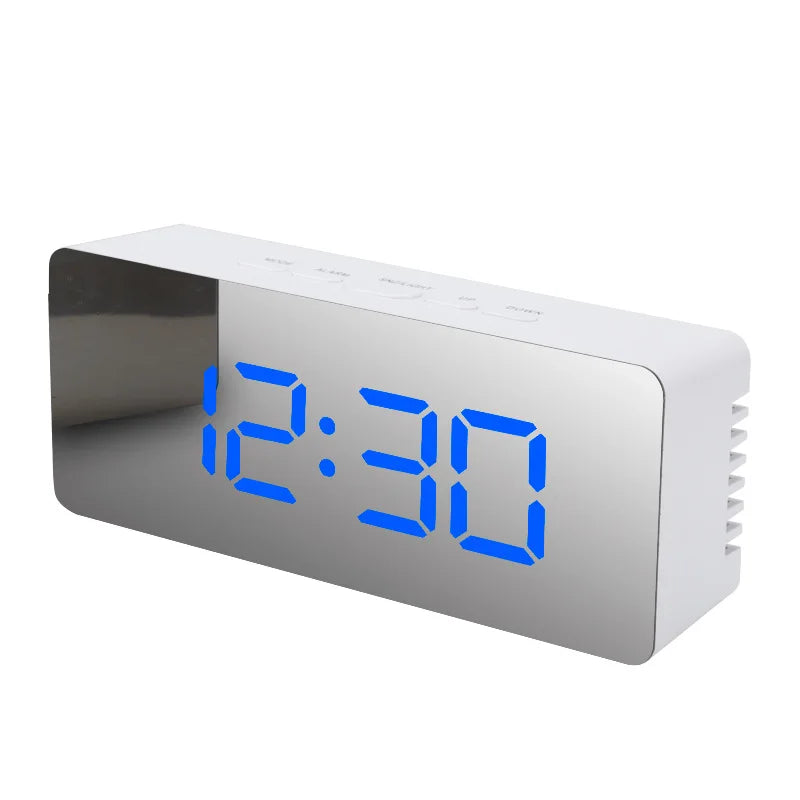 Réveil Digital LED Température — Chambre Bureau