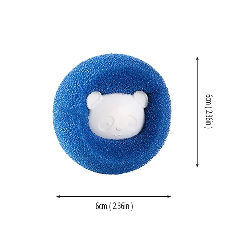Boules attrape-poils machine à laver — Réutilisables, anti-peluches