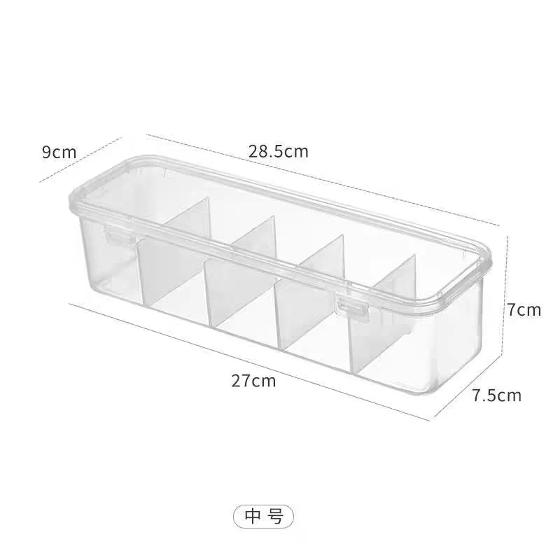 Boîte Câbles Transparente Compartiments Couvercle