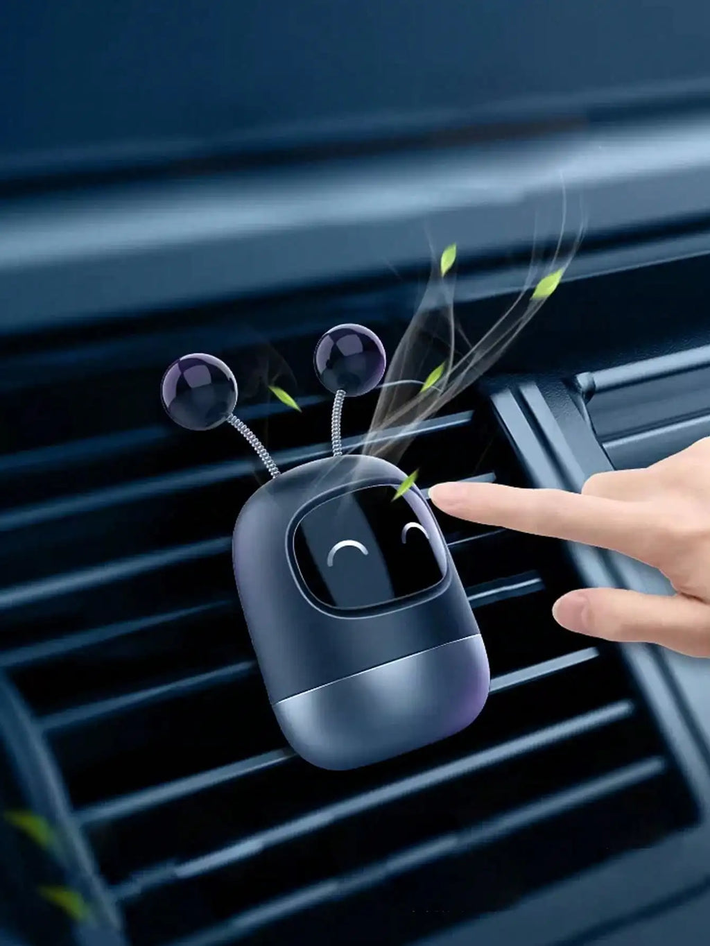 Désodorisant Voiture Robot — Diffuseur Grille d'Aération