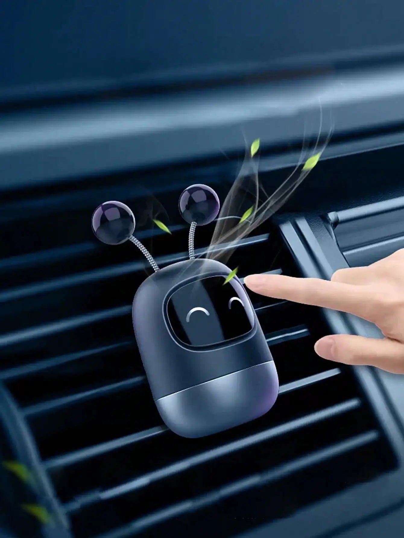 Désodorisant Voiture Robot — Diffuseur Grille d'Aération