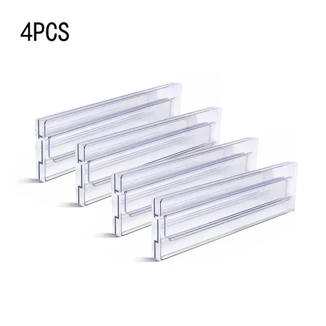 Diviseurs de Tiroir Extensibles Transparents
