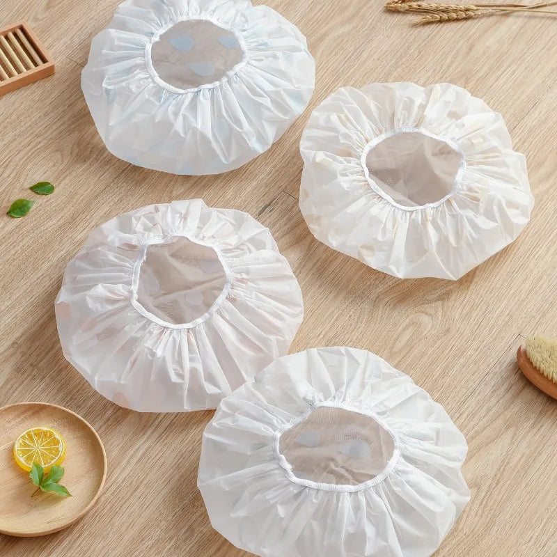 Bonnet de Douche Réutilisable — Imperméable, Taille Universelle