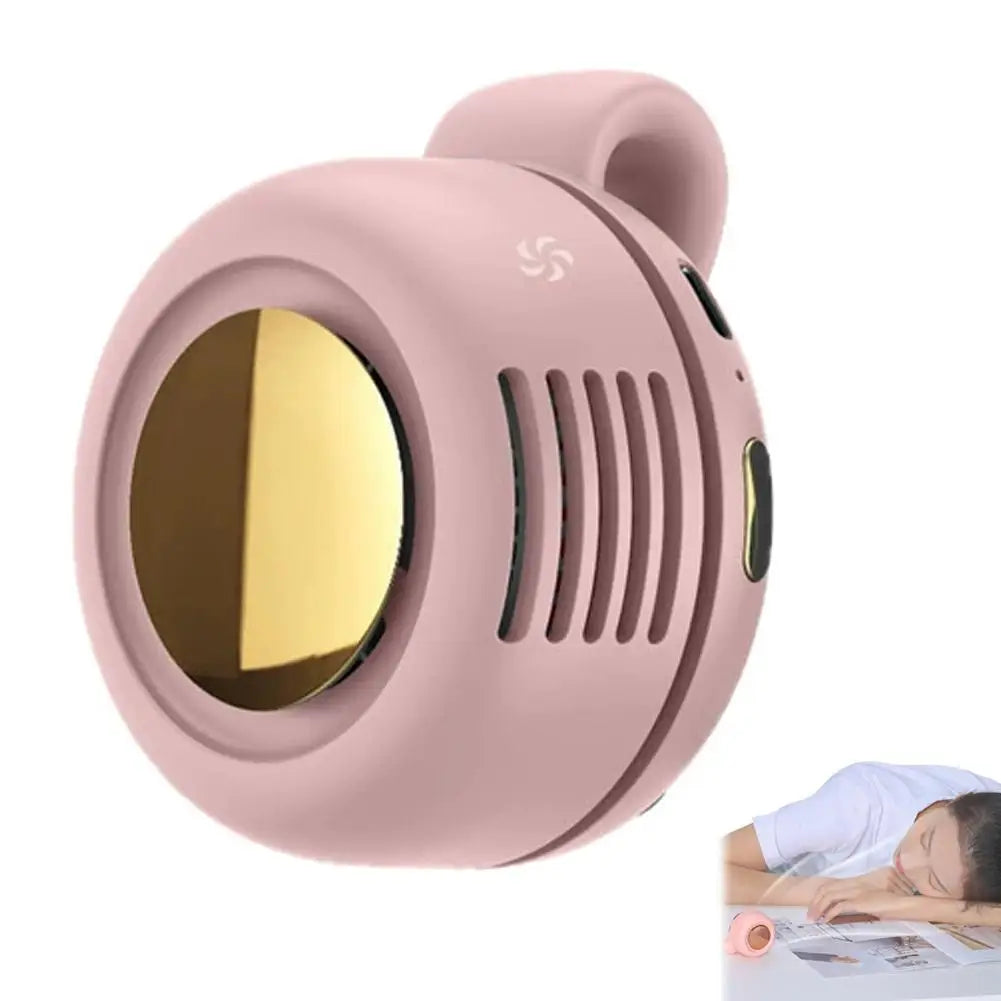 Ventilateur Portable Sans Pales — Clip Ceinture & Cou, 3 Vitesses