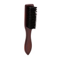 Brosse Barbe Barbertop Poils Naturels — Manche Bois