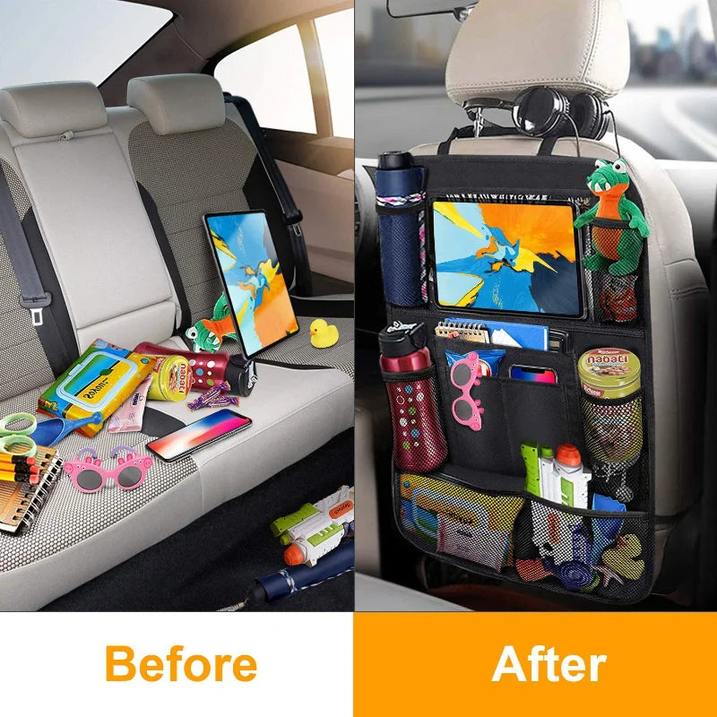 Organisateur Siège Arrière Voiture Multi-poches Tablette