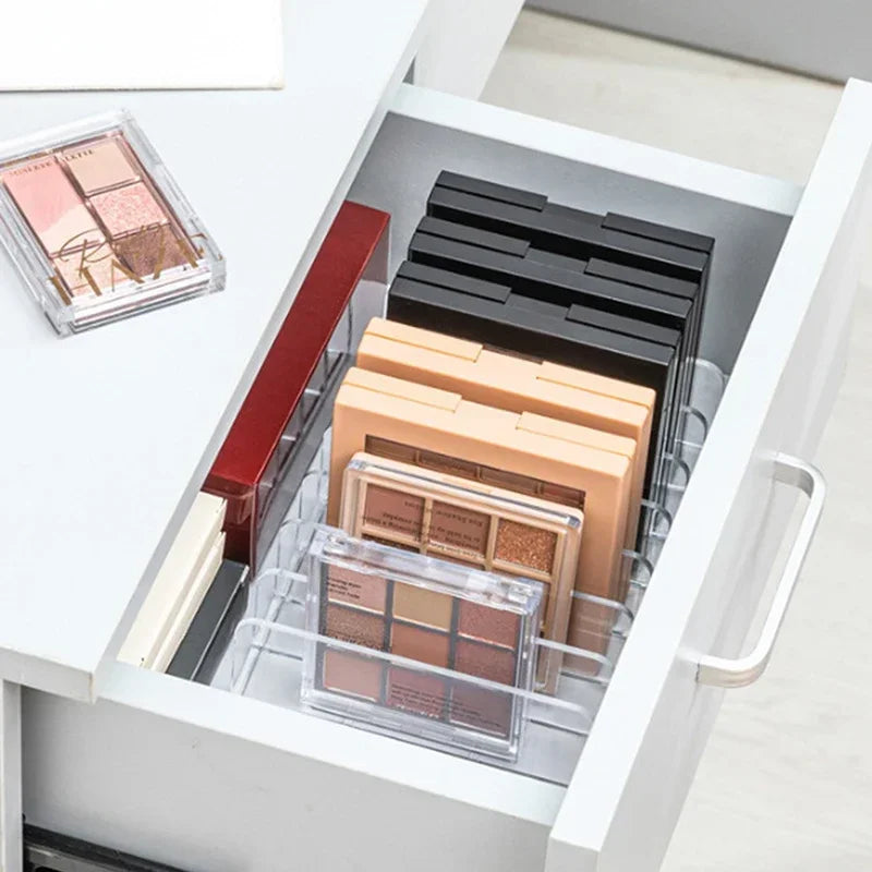 Organisateur Maquillage 7 Compartiments — Présentoir Transparent