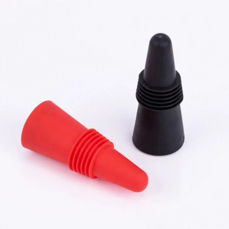 Bouchon Silicone Push Réutilisable — Vin, Bière & Champagne