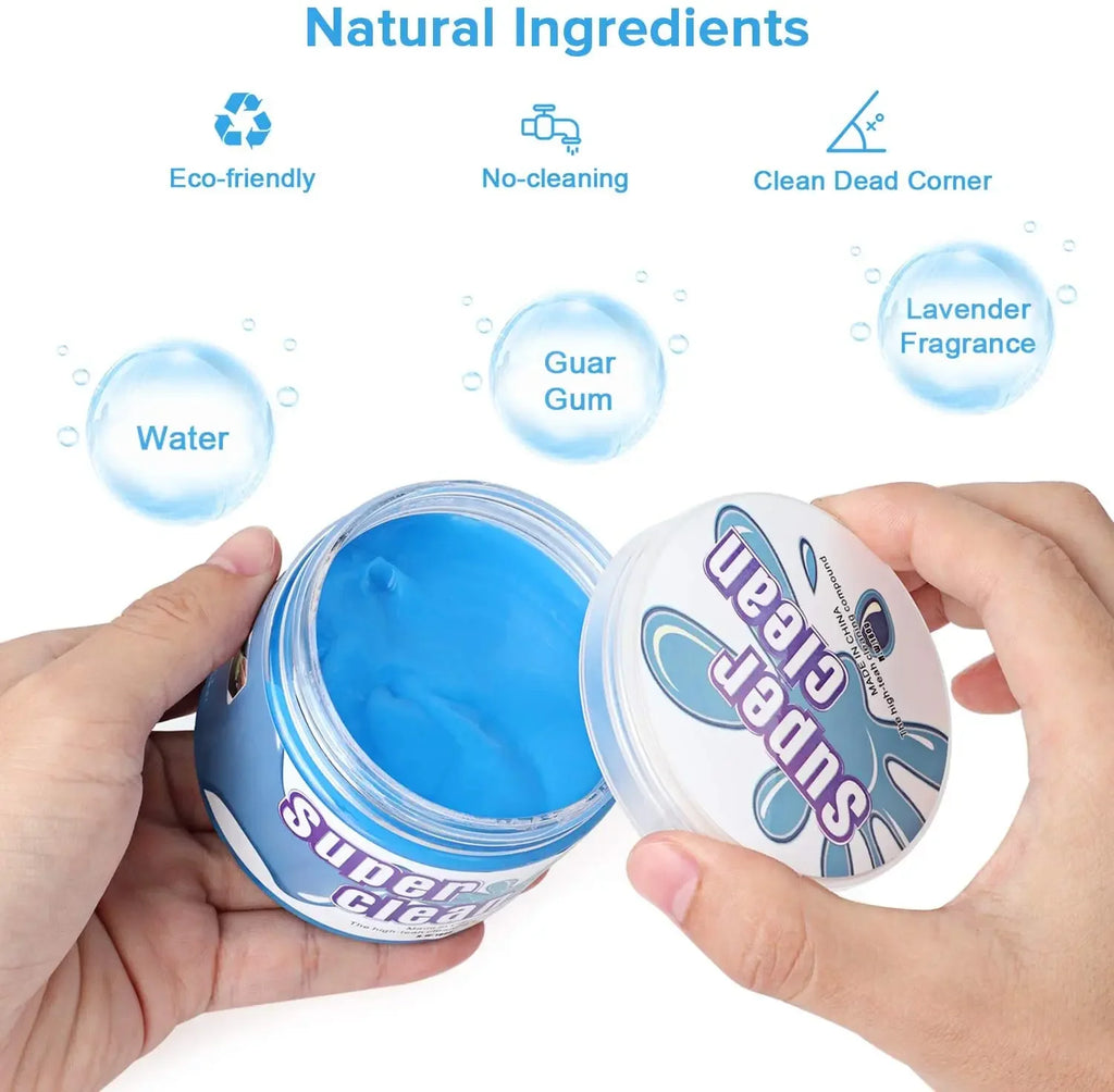 Gel Nettoyant Tableau de Bord — Anti-poussière Multi-surfaces