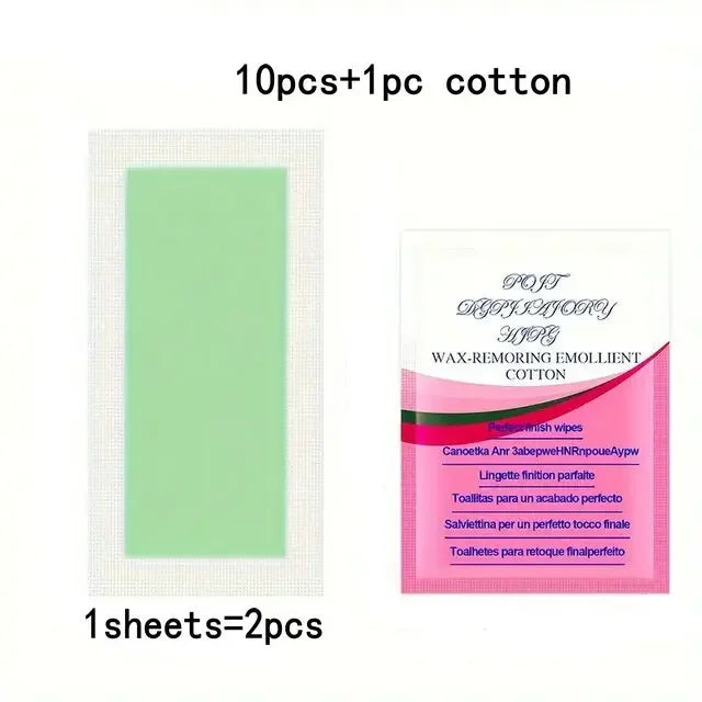 Bandes de Cire Épilation — Sans Douleur, Visage & Corps