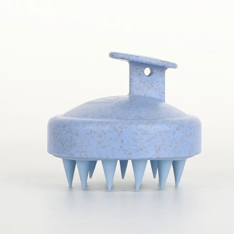 Brosse massante silicone — Cuir chevelu & corps, exfoliante