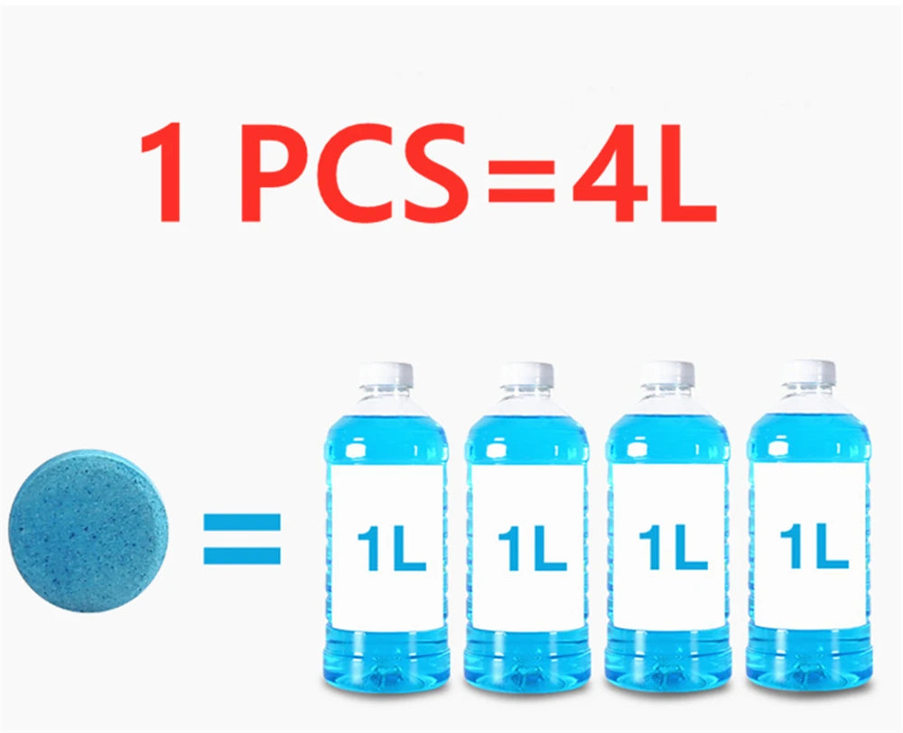 Capsules nettoyantes concentrées — Vitres & pare-brise