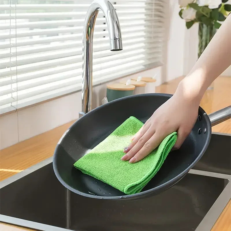Chiffons microfibre multi-usages — Cuisine, salle de bain & surfaces délicates