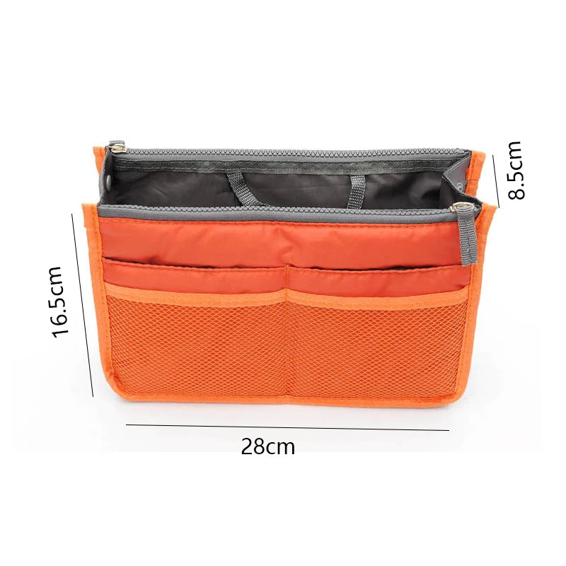 Organisateur Insert Sac à Main Nylon Multi-poches