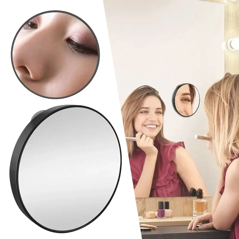 Miroir Grossissant Ventouse — 5X, 10X ou 15X, Grand Format