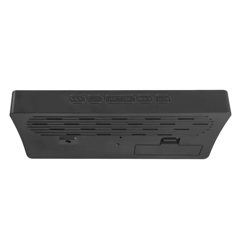 Réveil Digital LED Miroir — Chambre Bureau