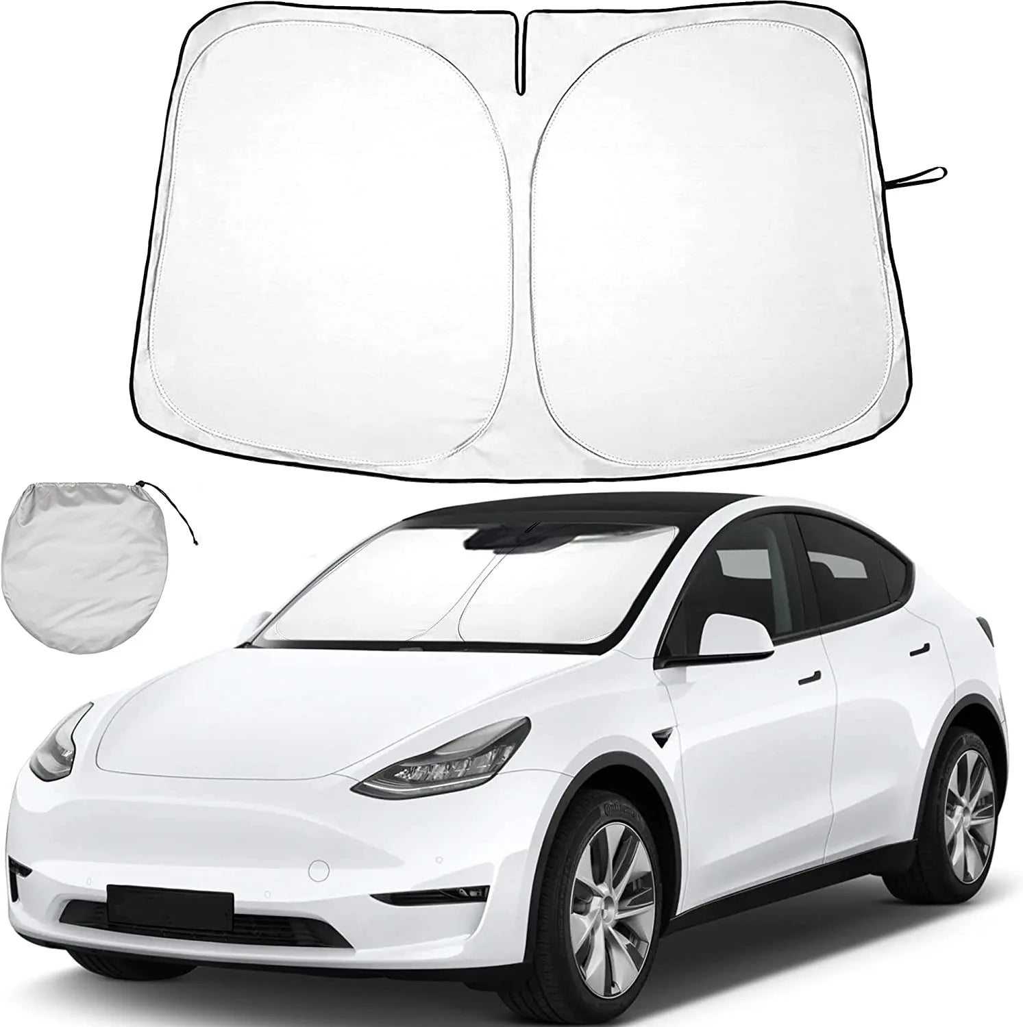 Pare-Soleil Voiture Pliable — Protection UV Pare-brise
