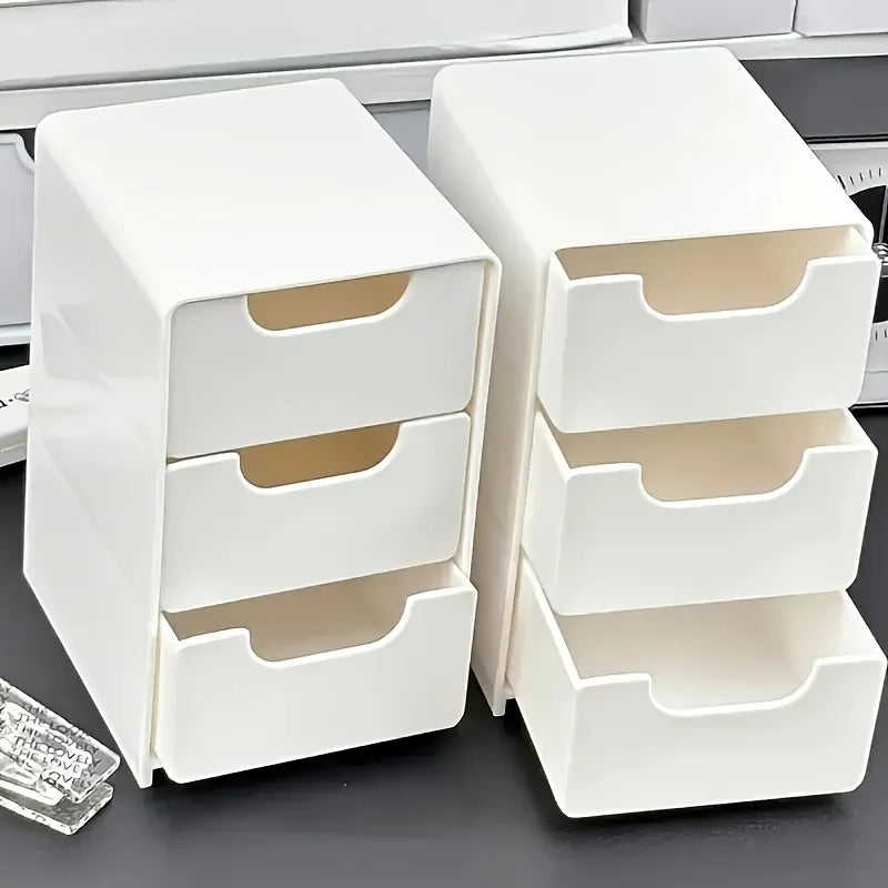 Organisateur tiroir 3 niveaux — Bureau, bijoux & cosmétiques