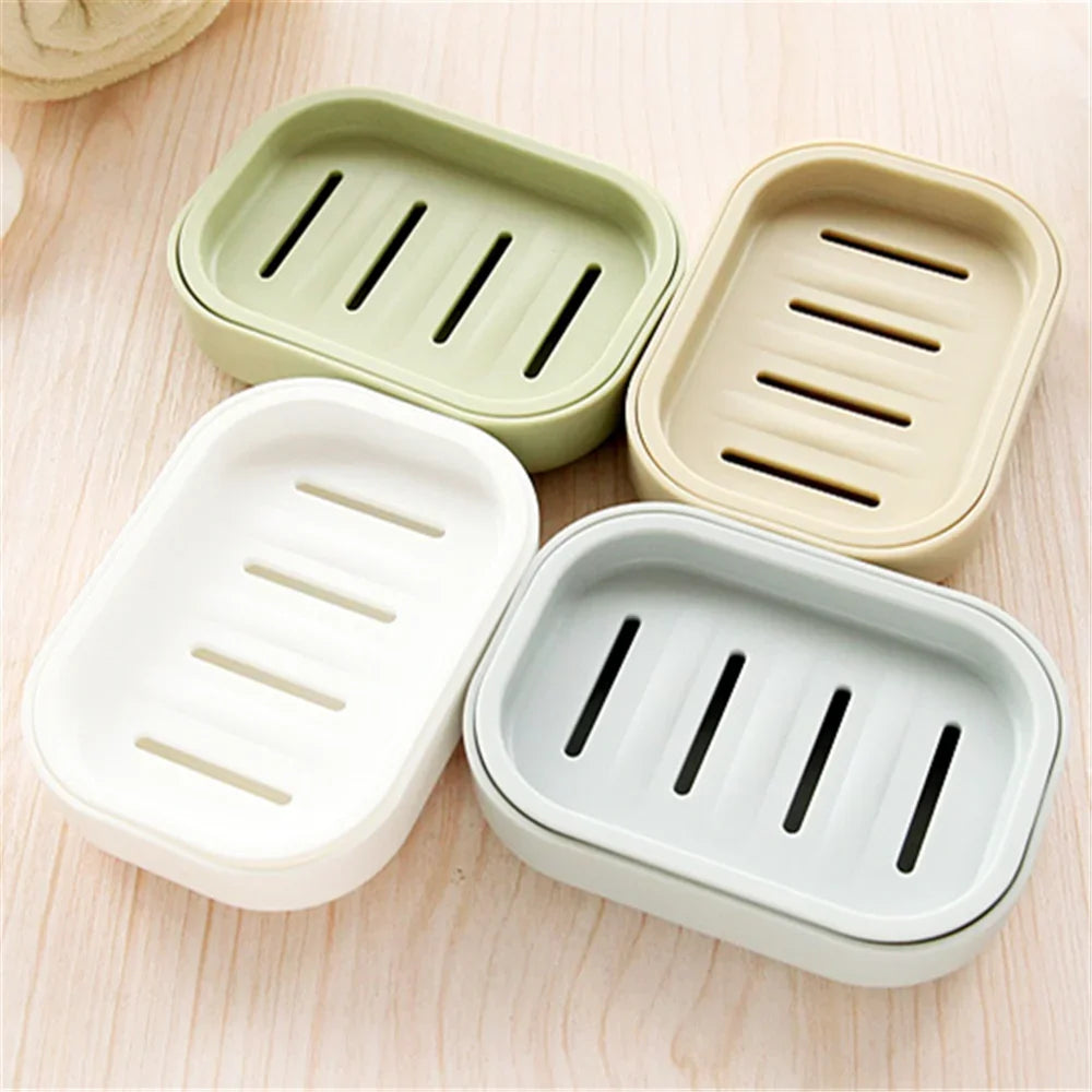 Porte-Savon Plastique — Drainage, Rangement Salle de Bain