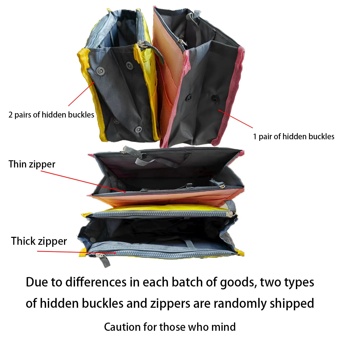 Organisateur Insert Sac à Main Nylon Multi-poches