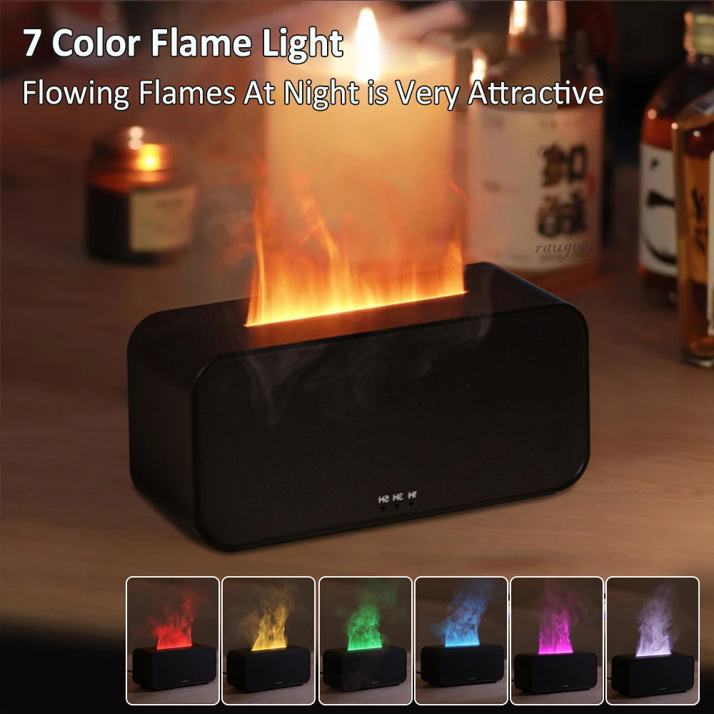 Humidificateur Mini Flamme LED — Diffuseur Arômes