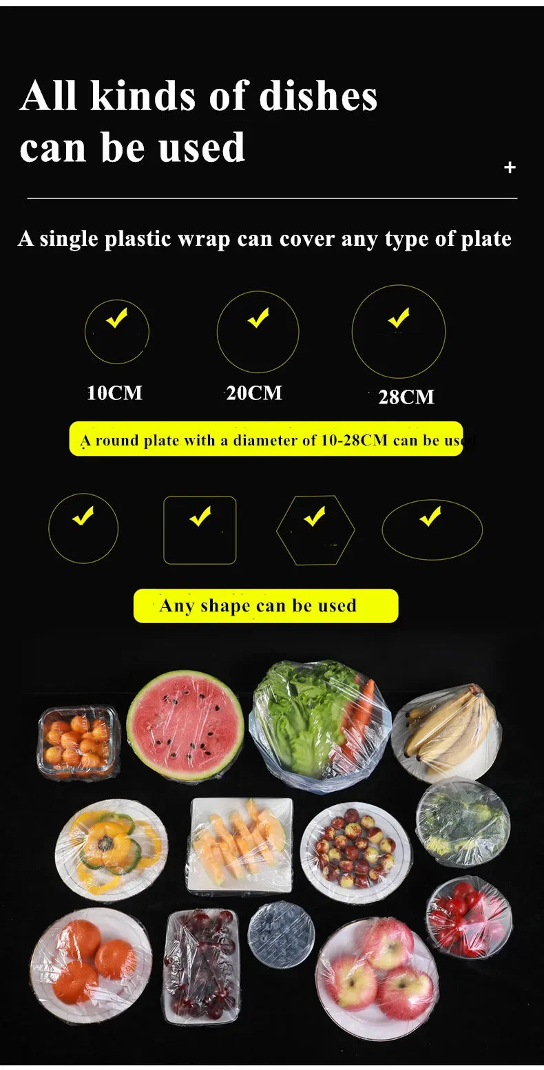 Couvercles Réutilisables Élastiques — Conservation Bols & Casseroles
