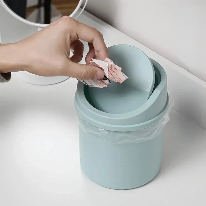 Corbeille de Bureau Swing Lid Coloris Neutres
