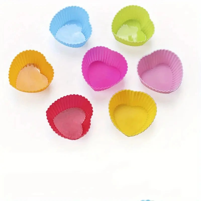 Moules Silicone Ronds & Cœurs — Chocolats, Glaçons & Déco Pâtisserie