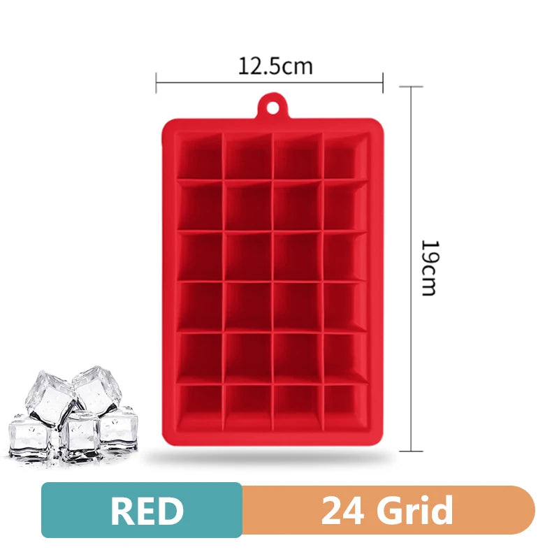 Moule à glaçons géant silicone — Grandes formes carrées