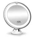 Miroir Grossissant LED Rond 10X — Rasage & Maquillage