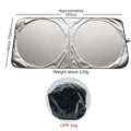 Pare-Soleil Voiture Pliable Aluminium — Anti-UV Pare-brise