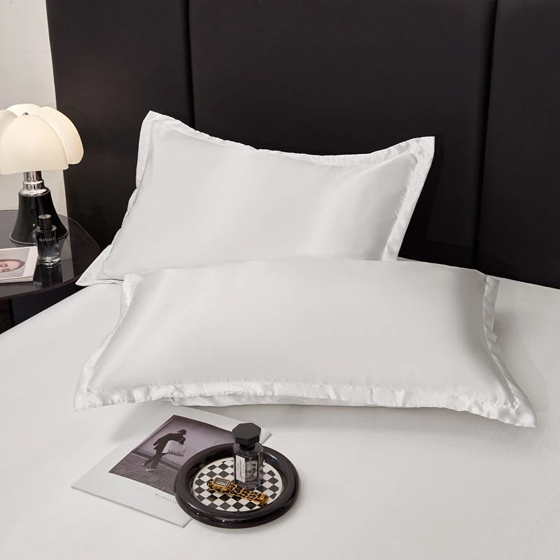 Drap Housse Satin Rayon — Style Hôtel Multi-Tailles