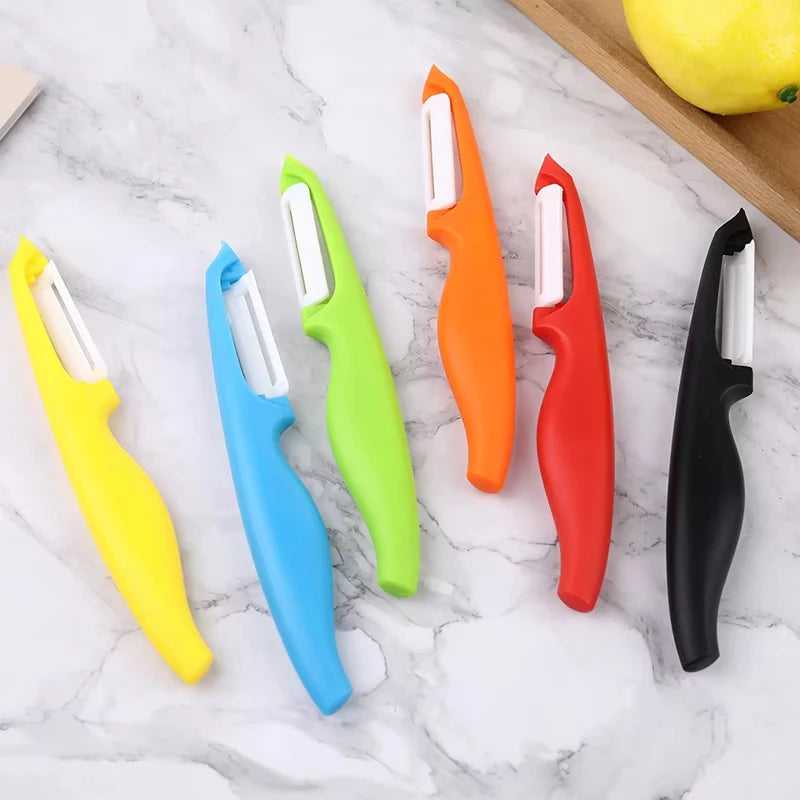 Éplucheur Multifonction Lame Inox — Légumes & Fruits