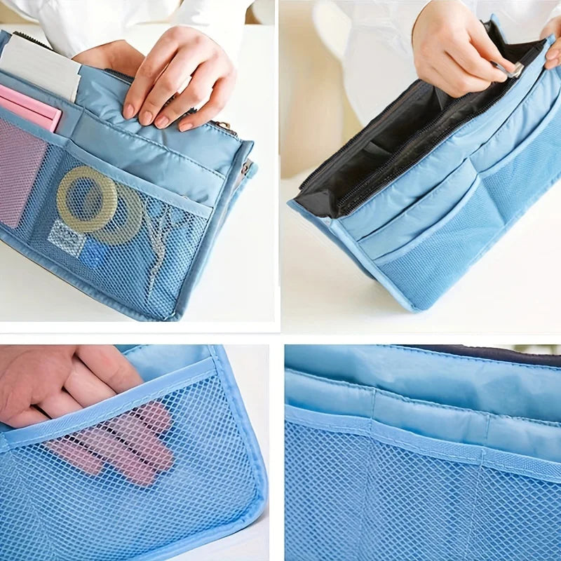 Organisateur Insert Sac à Main Nylon Multi-poches