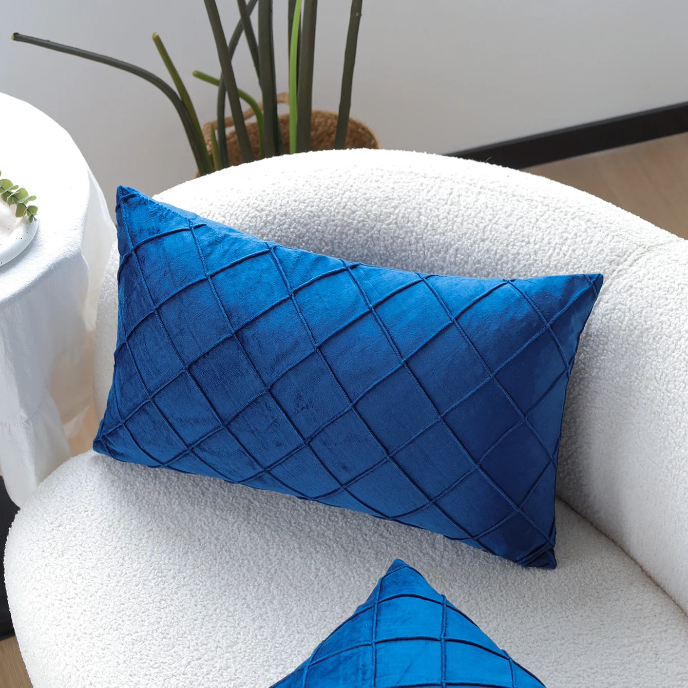 Housse de Coussin Velours 30x50cm — 6 Coloris