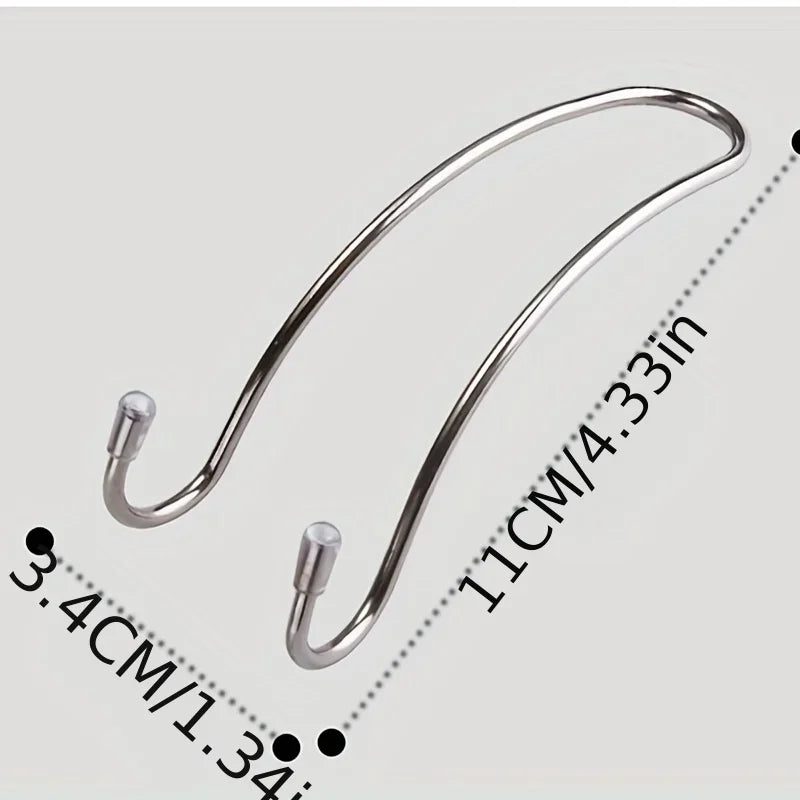 Crochets Appuie-Tête Cachés — Inox, Rangement Voiture